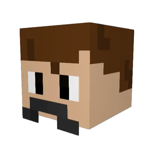 cameron12799 Minecraft avatar head, 3D render