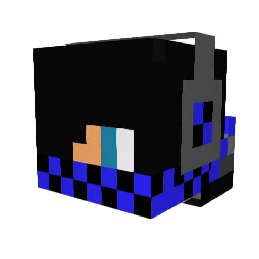 cameron2121 Minecraft avatar head, 3D render
