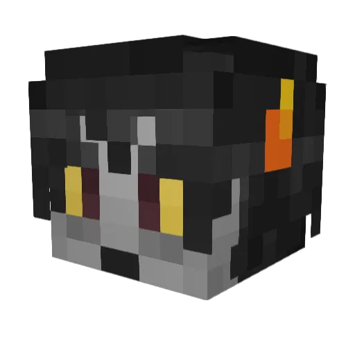 cameron8899 Minecraft avatar head, 3D render