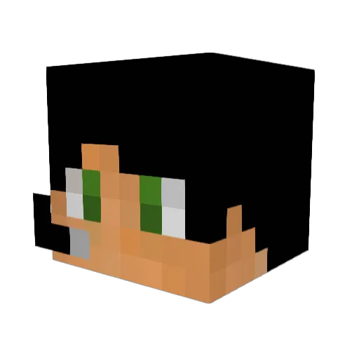 cameroncroll123 Minecraft avatar head, 3D render