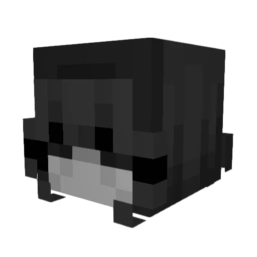 camfireblade Minecraft avatar head, 3D render