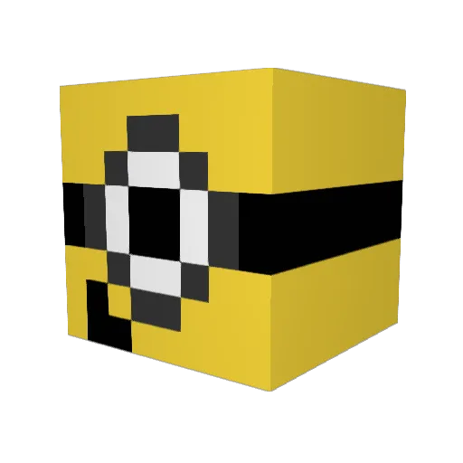 camhull Minecraft avatar head, 3D render
