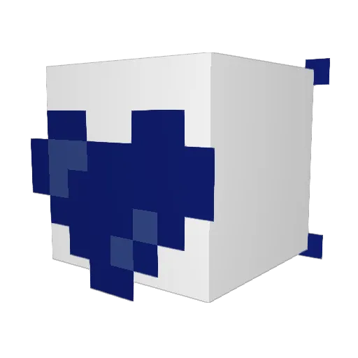 camille_c_ Minecraft avatar head, 3D render
