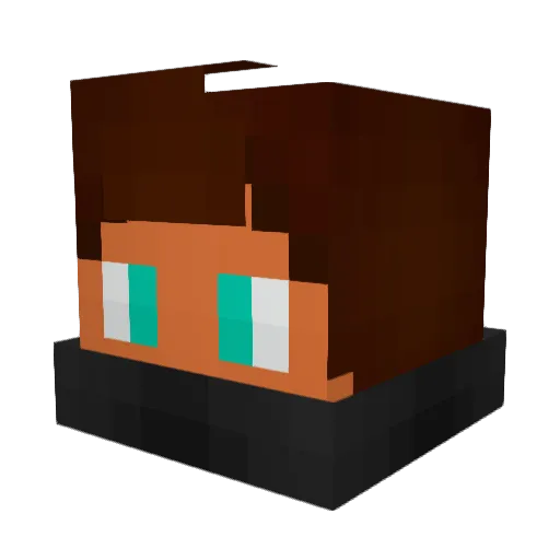 camilleiochum34 Minecraft avatar head, 3D render