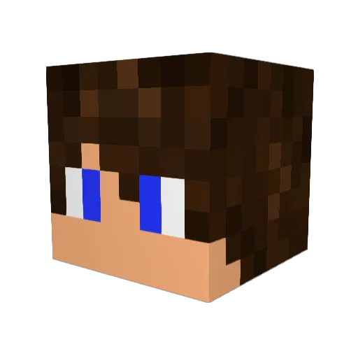camilox0014 Minecraft avatar head, 3D render