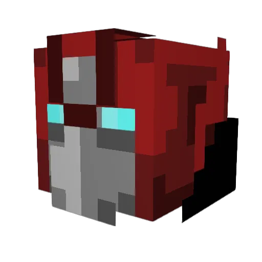cammie01 Minecraft avatar head, 3D render