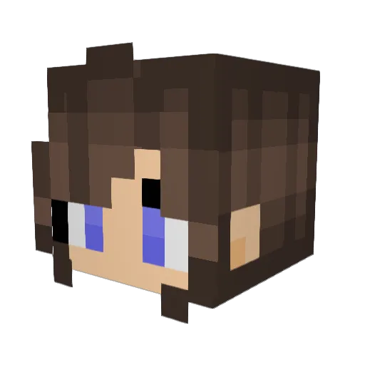 cammy226 Minecraft avatar head, 3D render