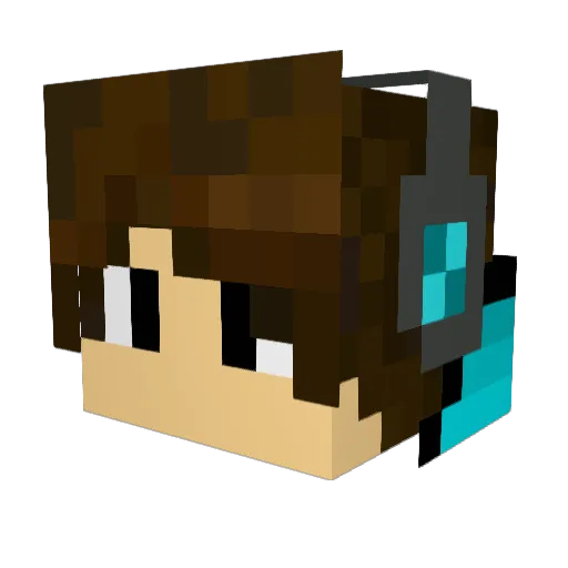 cammyboy04 Minecraft avatar head, 3D render