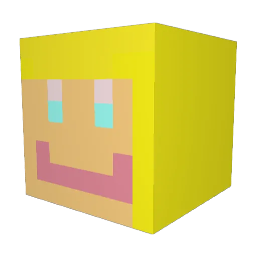 cammywoop Minecraft avatar head, 3D render