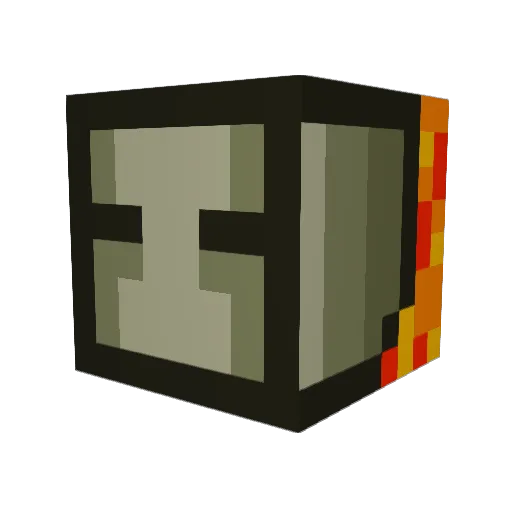 camonster99 Minecraft avatar head, 3D render