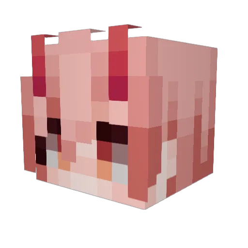 camrynkc Minecraft avatar head, 3D render
