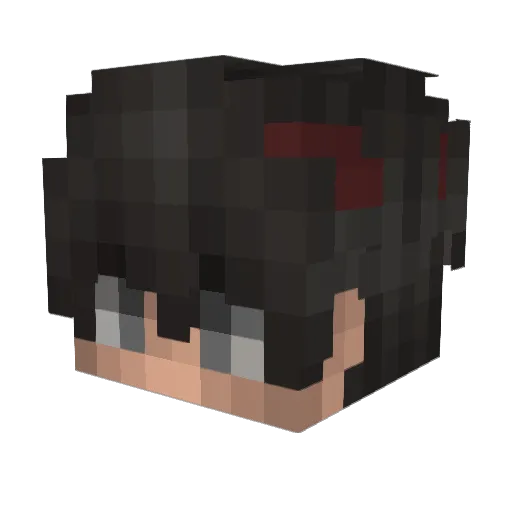 camswag420 Minecraft avatar head, 3D render
