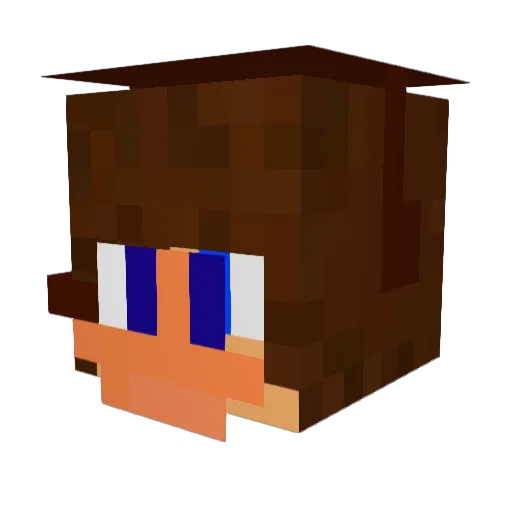 camtaylor77 Minecraft avatar head, 3D render