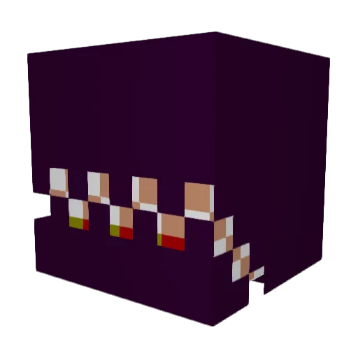 camtheman1108 Minecraft avatar head, 3D render