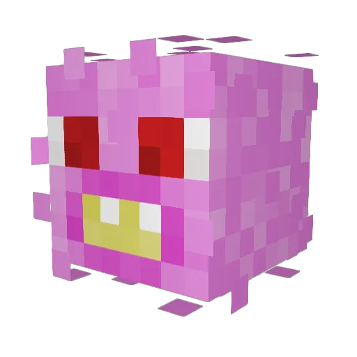 camuze Minecraft avatar head, 3D render