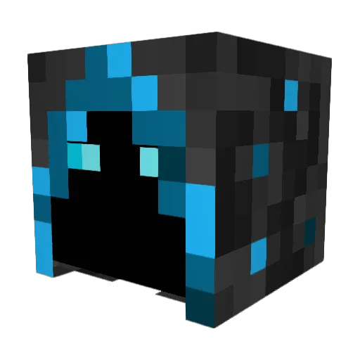 camy__ Minecraft avatar head, 3D render