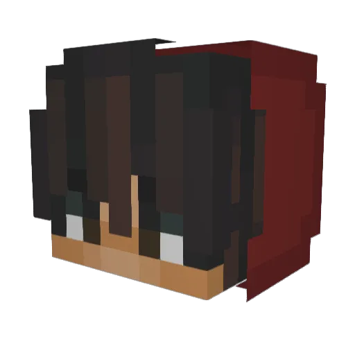 can_moonisborn Minecraft avatar head, 3D render