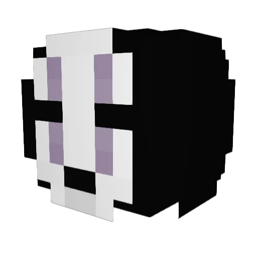 can_of_beans_ Minecraft avatar head, 3D render