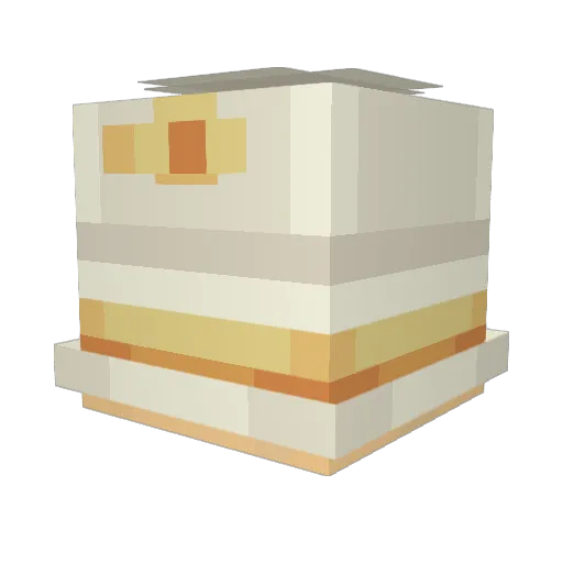 cana117 Minecraft avatar head, 3D render