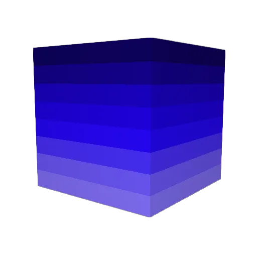 canadianblue2 Minecraft avatar head, 3D render