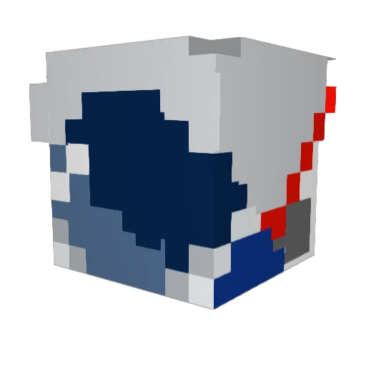 canadiangoose68 Minecraft avatar head, 3D render