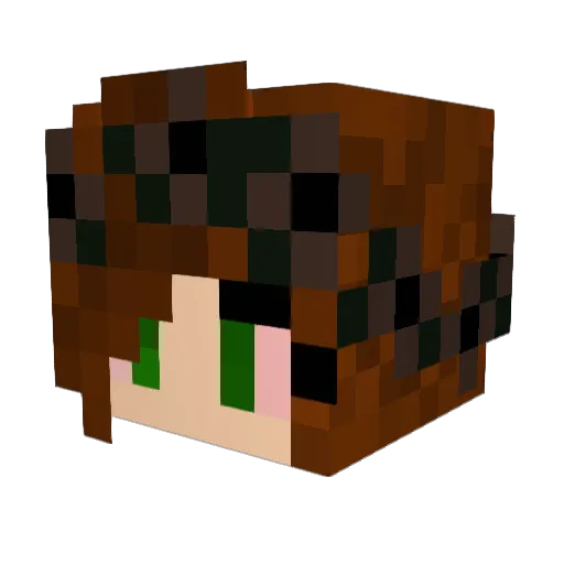 canamatchbox Minecraft avatar head, 3D render