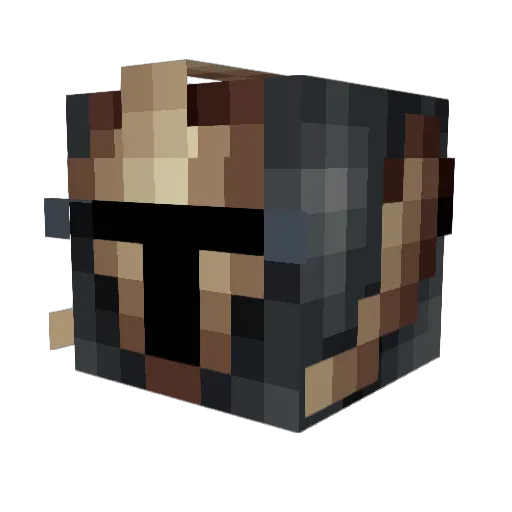 canas123456789 Minecraft avatar head, 3D render