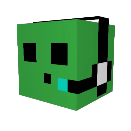 canath25 Minecraft avatar head, 3D render