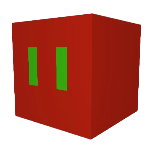 cancr1 Minecraft avatar head, 3D render