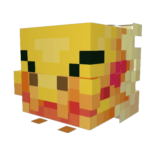 candace__ Minecraft avatar head, 3D render