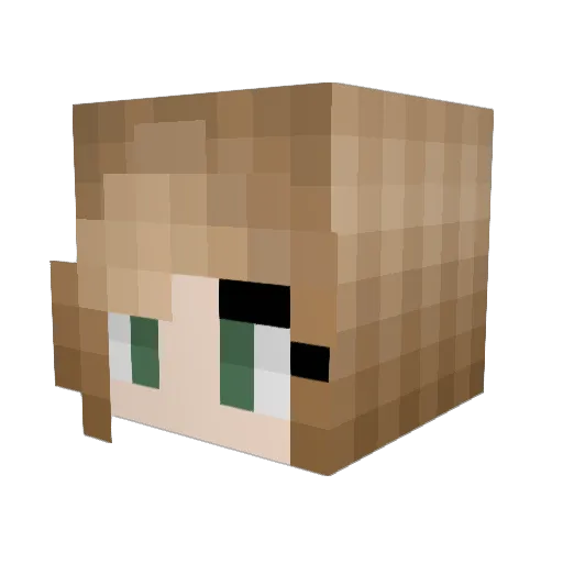 candeez67 Minecraft avatar head, 3D render
