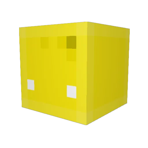 candias Minecraft avatar head, 3D render