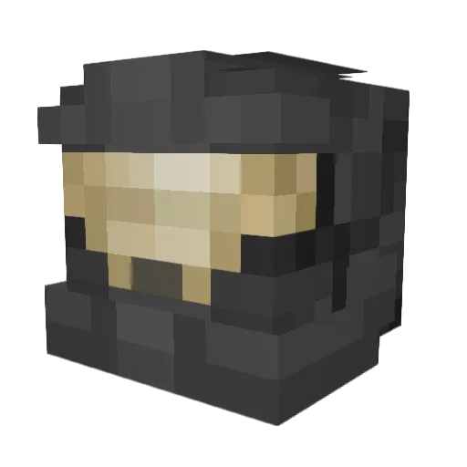 candiedesert38 Minecraft avatar head, 3D render