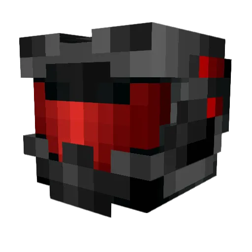 candk32 Minecraft avatar head, 3D render