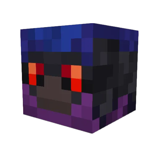 candleli Minecraft avatar head, 3D render
