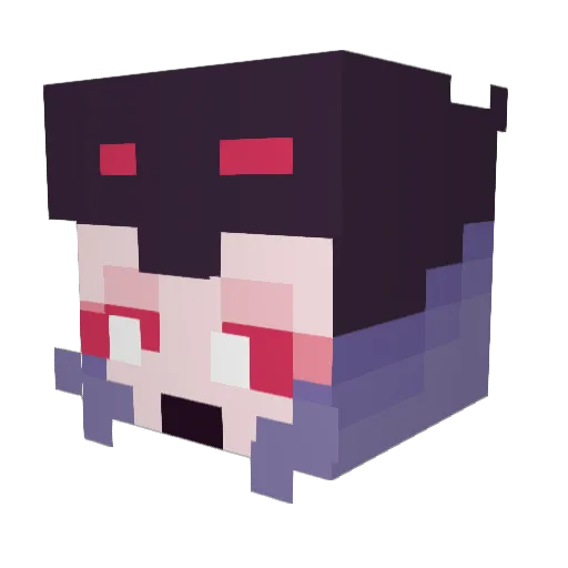 candyboy0831 Minecraft avatar head, 3D render
