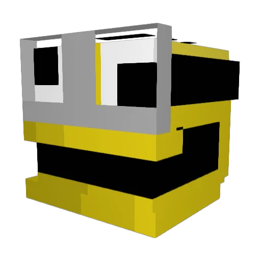 candycane012 Minecraft avatar head, 3D render