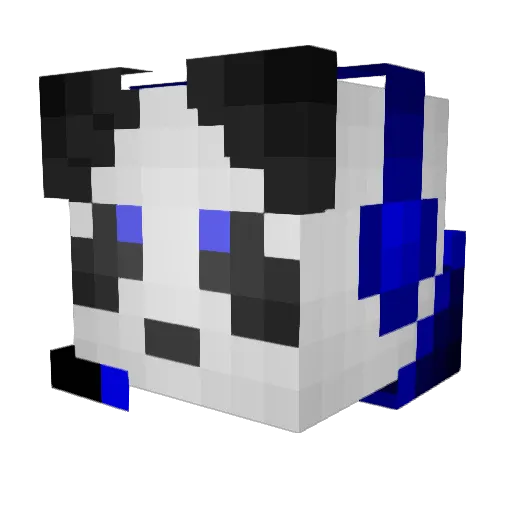 candycold1234 Minecraft avatar head, 3D render