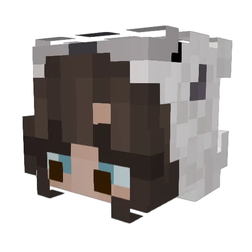 candyflamingo87 Minecraft avatar head, 3D render