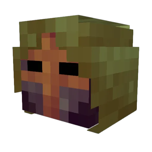 canevahackerHD Minecraft avatar head, 3D render