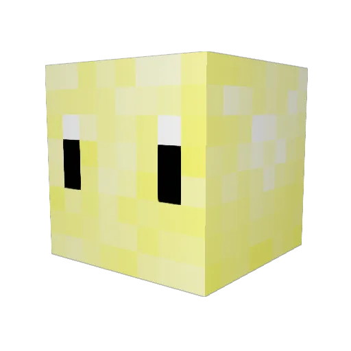 cannable_cutlery Minecraft avatar head, 3D render