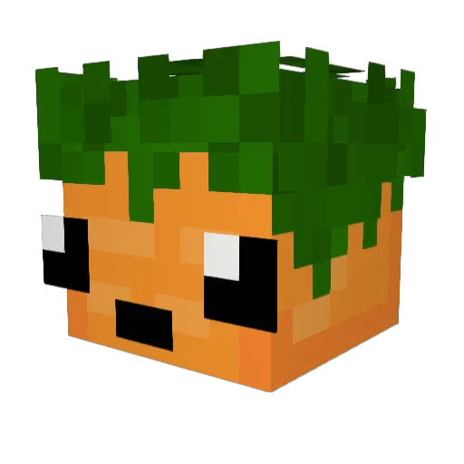 canndyyy Minecraft avatar head, 3D render