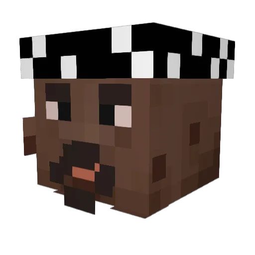cannon_boy Minecraft avatar head, 3D render