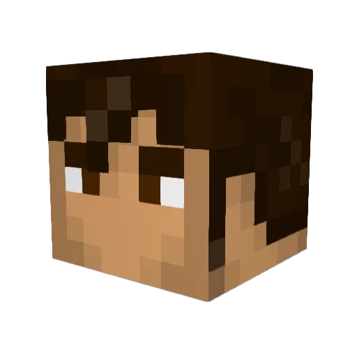 cano991 Minecraft avatar head, 3D render