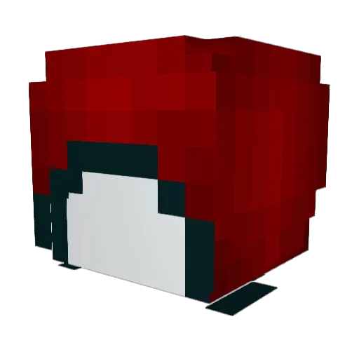 canofcaipee Minecraft avatar head, 3D render