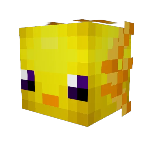 Minecraft-Avatar von canolej: Kopf als 3D-Render