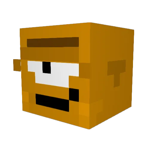 cant_be_funny Minecraft avatar head, 3D render
