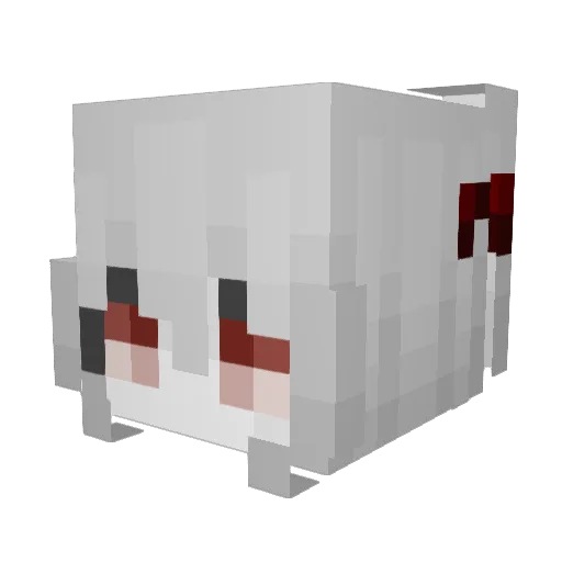 cantfeelmyself Minecraft avatar head, 3D render