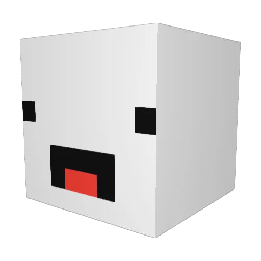 cantor2568 Minecraft avatar head, 3D render