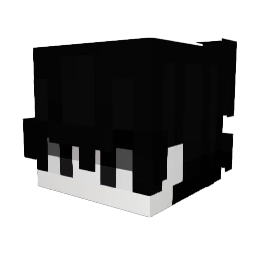 cantputdowndacup Minecraft avatar head, 3D render